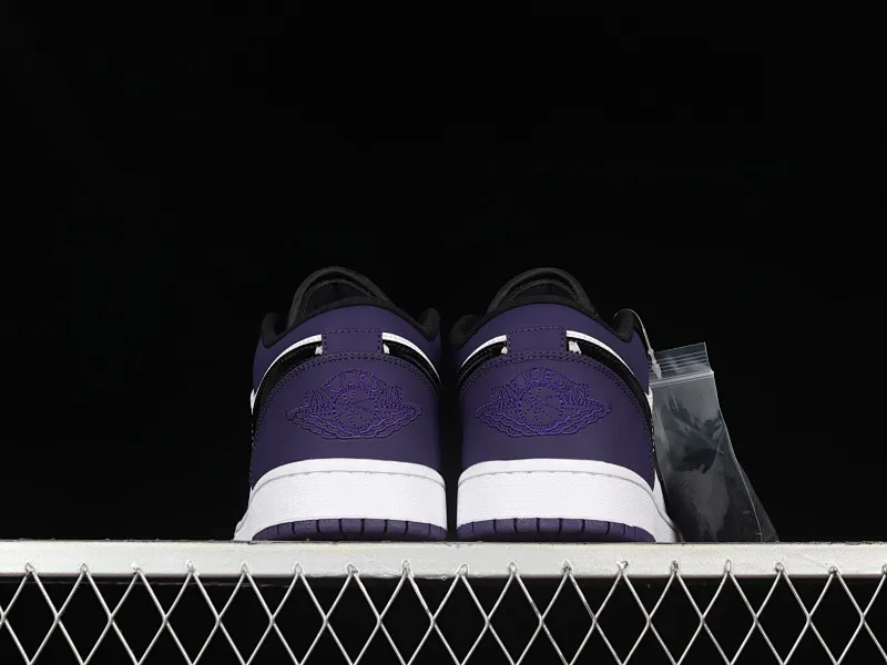 All categories Air Jordan Jordan series basketball shoes Air Jordan 1 Low Air Jordan 1 Low "Court Purple" AJ1 Joe 1 new black and purple toe 553558-125